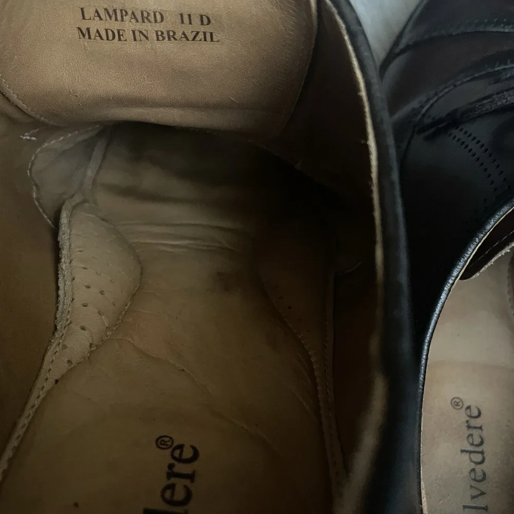 Belvedere Studio Wingtip Leather ‎ Oxford Shoes Men's 11